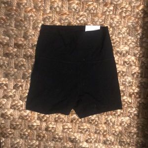 Black Bike Shorts High Waisted